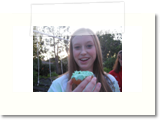 Cristy and the donut